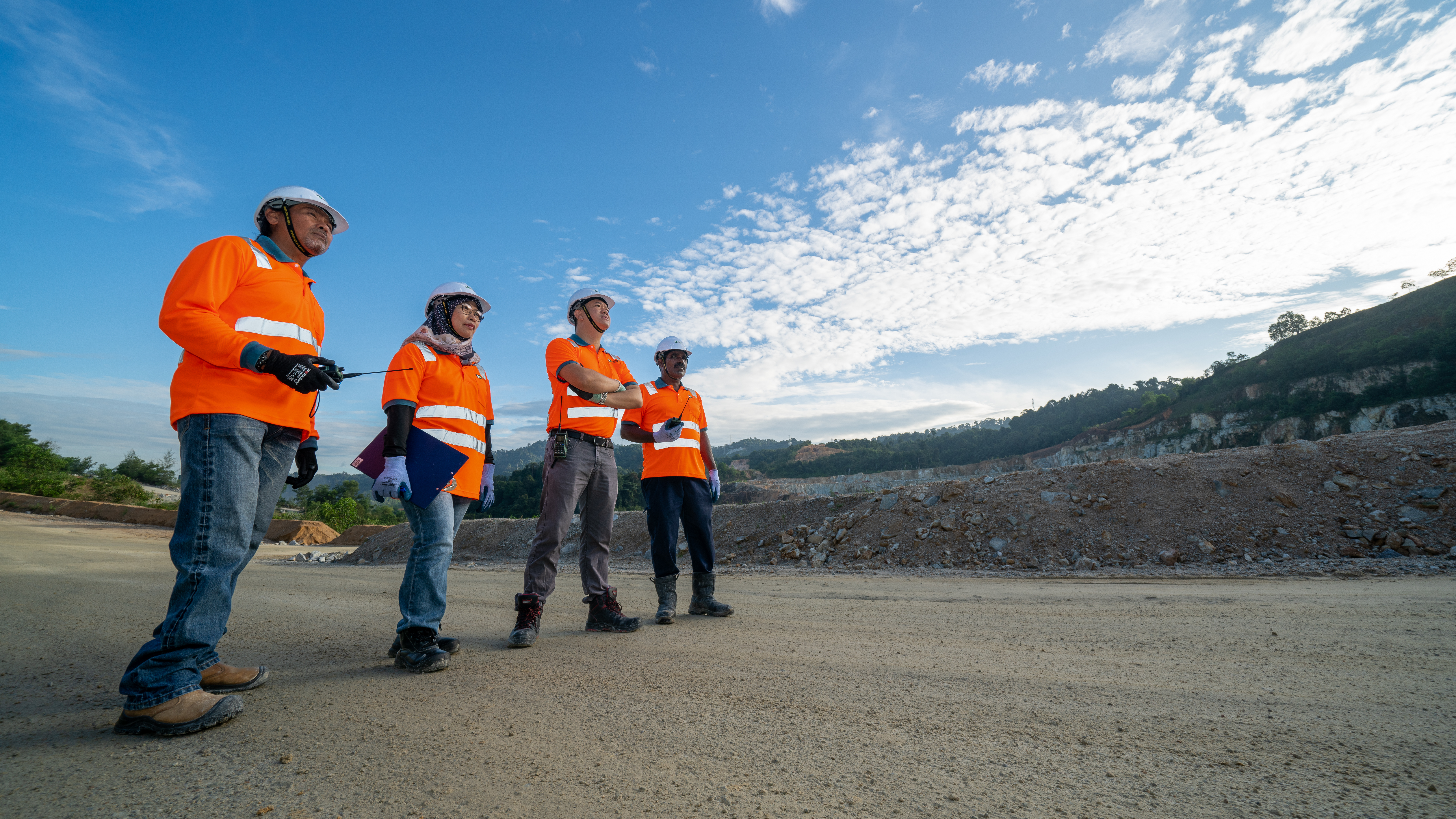 Staff At Plant